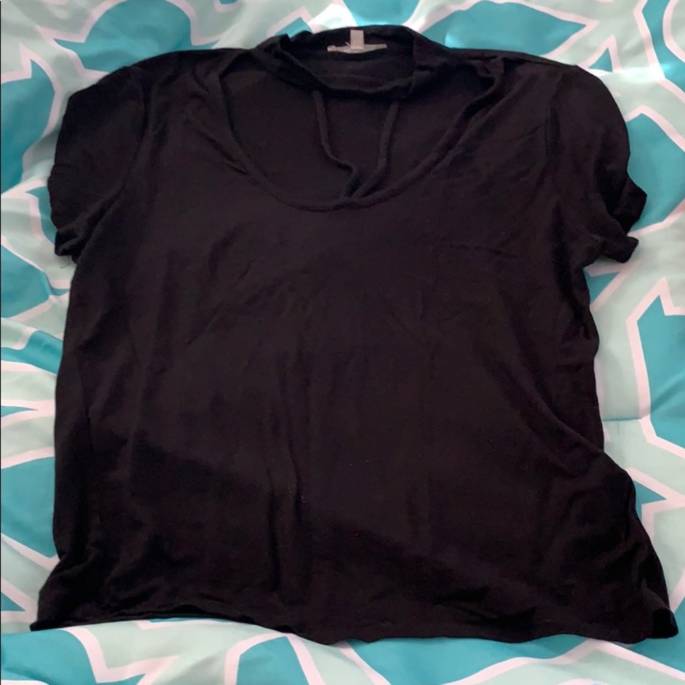 Black shirt